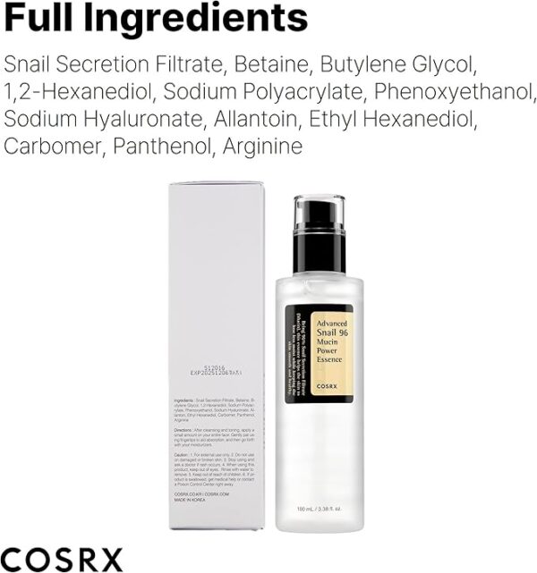 COSRX Snail Mucin - Imagen 6