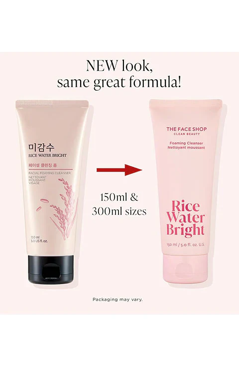the face shop rice water foam the face shop rice water foam