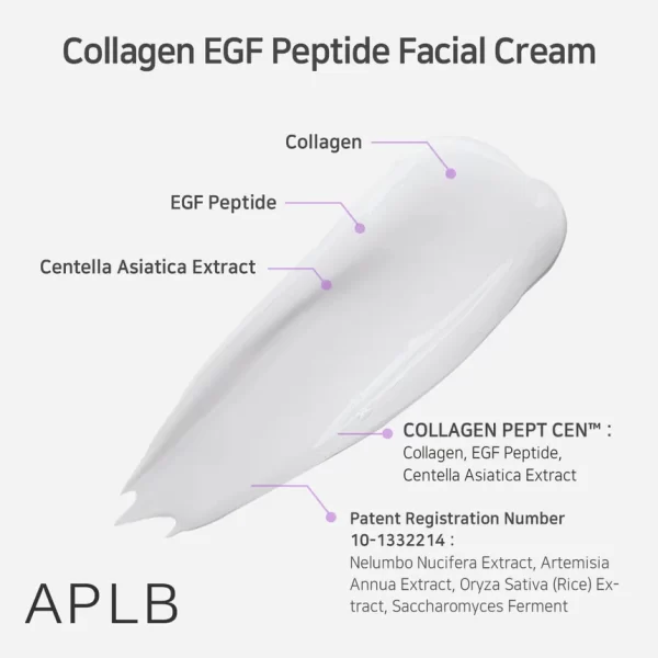 APLB Collagen, EGF Peptide Crema Facial - Imagen 2