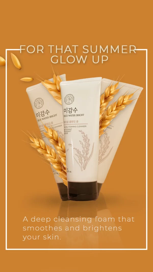 The Face Shop Rice Water Bright Rice Bran - Imagen 3