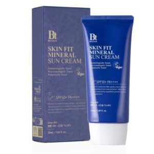 bloqueador mineral sun cream skin fit spf50 pa++++ de benton